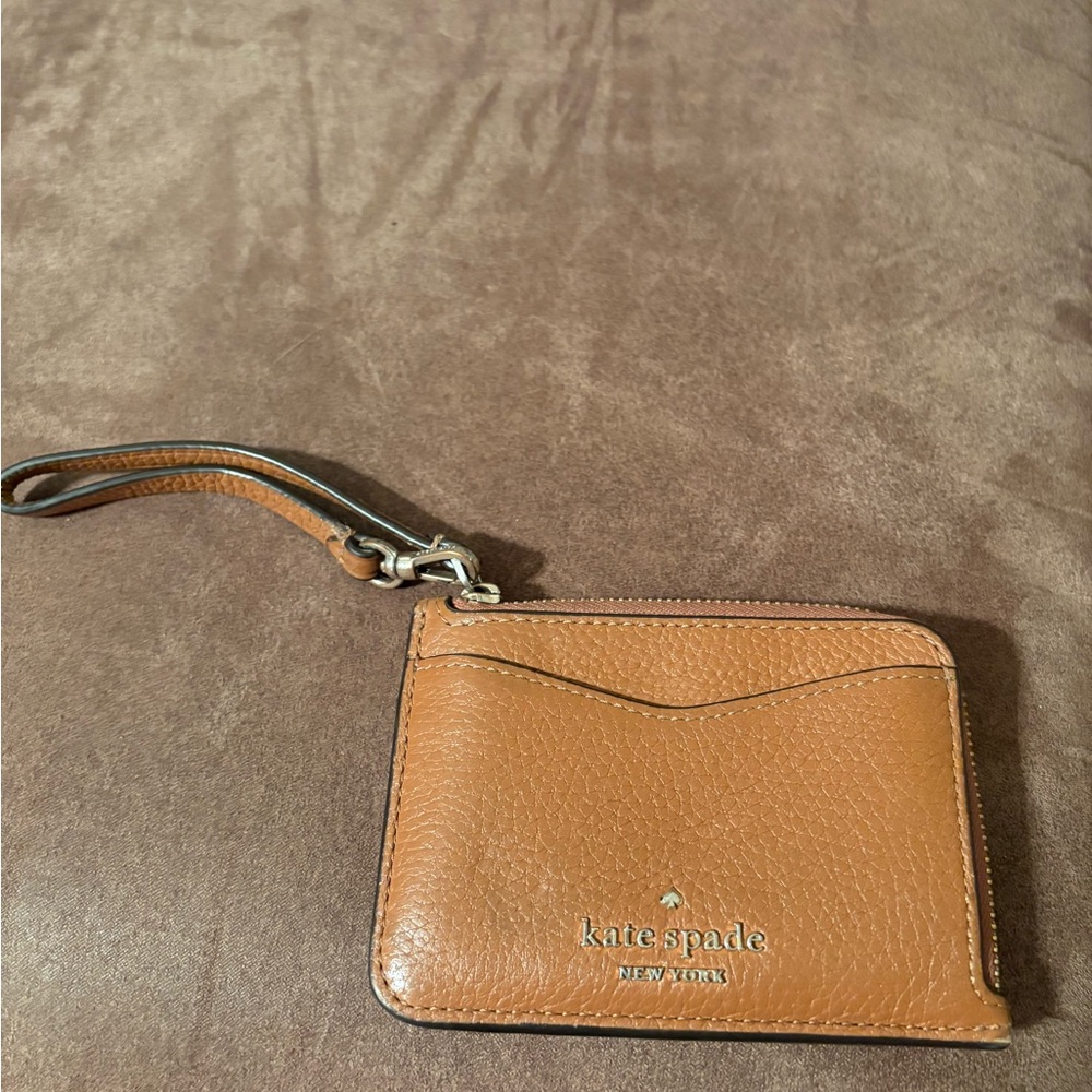 Kate Spade Tan Wristlet